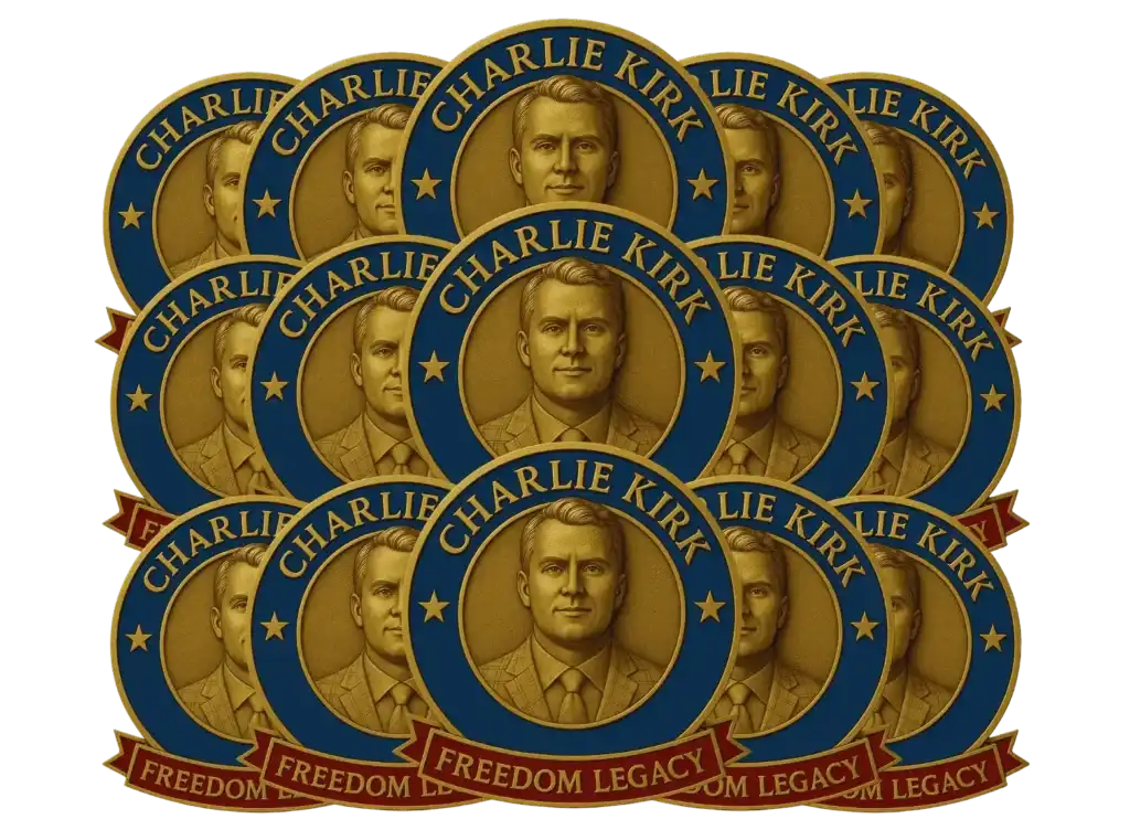 Charlie Kirk Golden Badge Charlie Kirk Golden Badge Buy