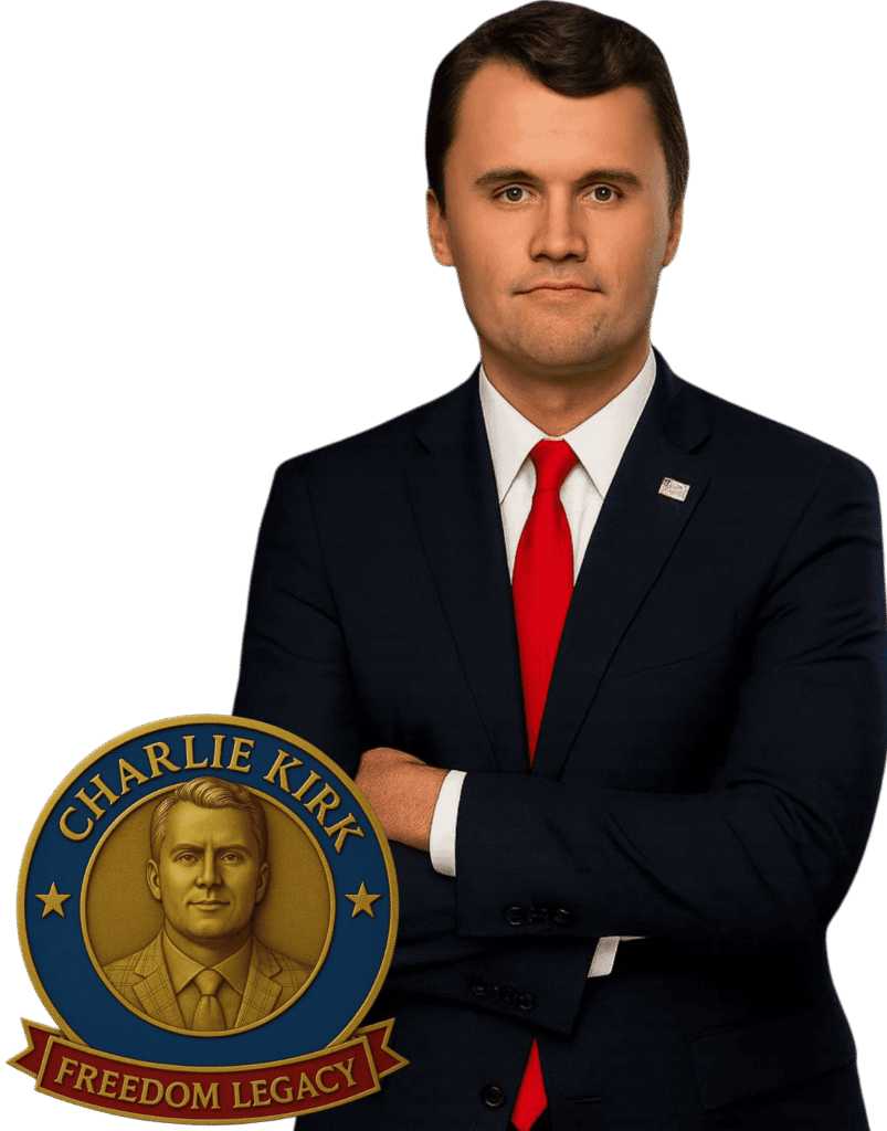 Charlie Kirk Golden Badge